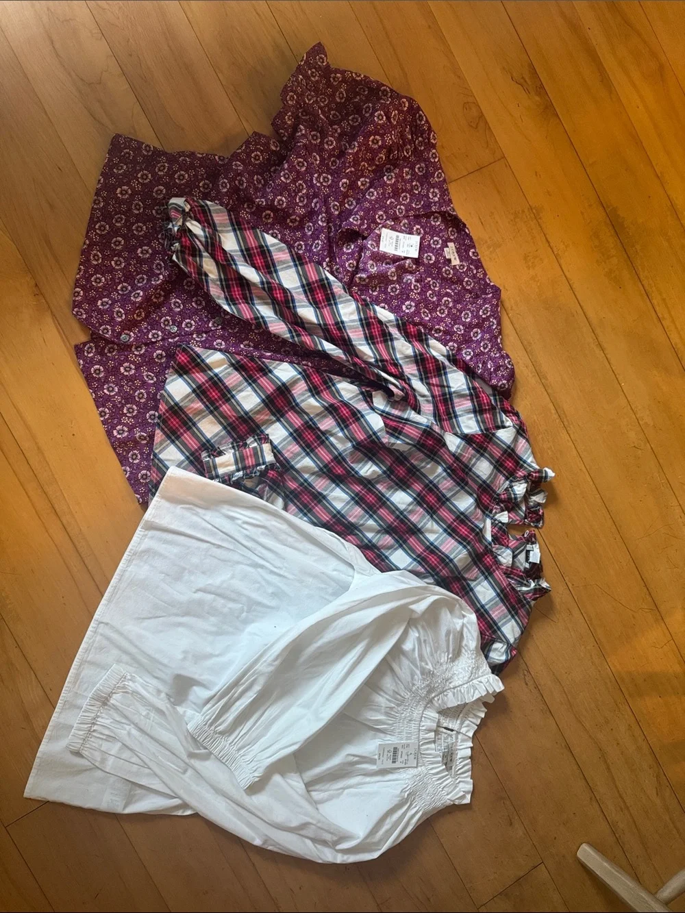J. Crew Blouse Trio (two nwt)